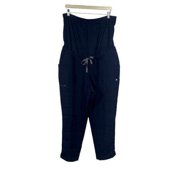 Figs Yola Maternity Scrub Pants in Navy Size XXL - Picture 5 of 11